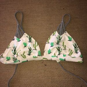 Cactus bikini top